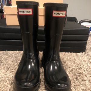 Hunter Short Gloss Rain Boots
